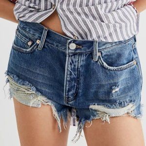 We The Free High Rise Loving Good Vibration Cutoff